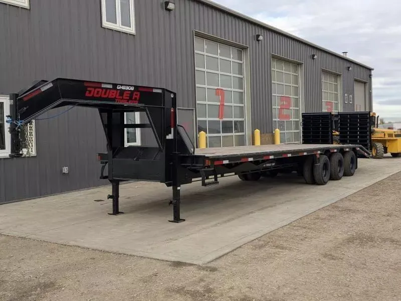used Equipment / Flatbed Trailers Double A Trailers  for sale, in Edmonton, AB image-0