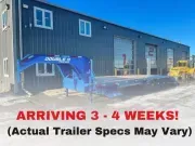 2026 Double A Trailers Gooseneck Trailer - 8.5' x 30' (24,150 GVW)