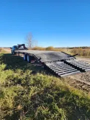 used Equipment / Flatbed Trailers Double A Trailers  for sale, in Edmonton, AB Thumbnail 1