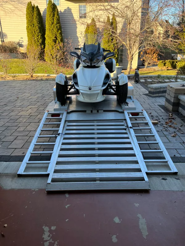 used Motorcycle / Cycle Trailers Aluma  for sale, in Saint Charles, IL Thumbnail 4