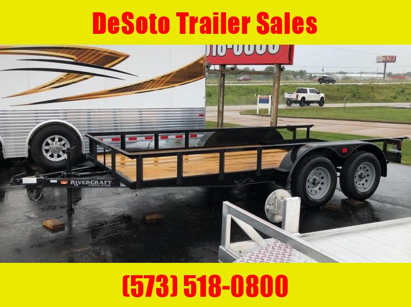 2019 Rivercraft 76" x 14' Tandem Axle Utility Trailer 2019 Rivercraft 76" x 14' Tandem Axle Utility Trailer