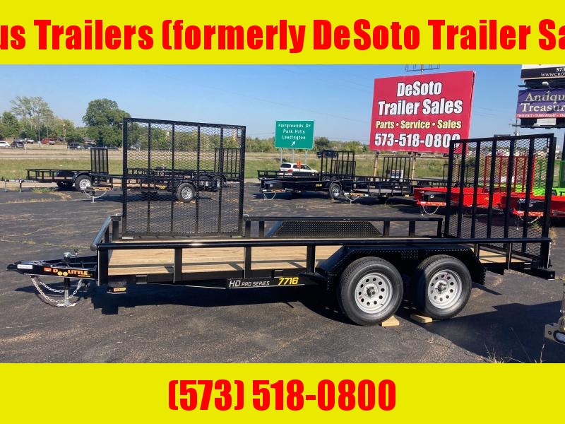 2021 Doolittle Trailer Mfg UT77X167K Utility Trailer w 5' Side Landscape Gate 2021 Doolittle Trailer Mfg UT77X167K Utility Trailer w 5' Side Landscape Gate
