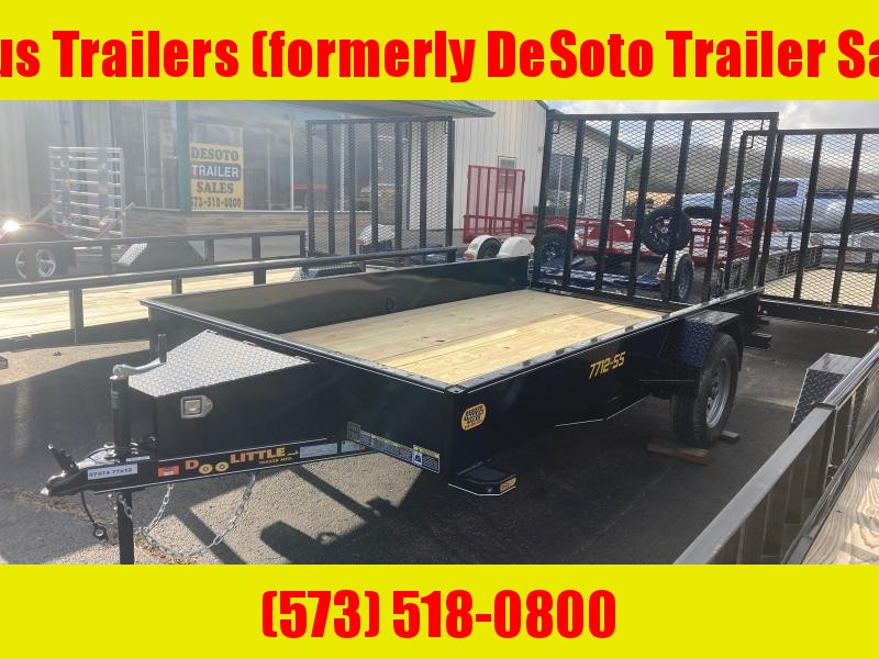 2022 Doolittle Trailer Mfg 77X12 3K SS Utility Trailer 2022 Doolittle Trailer Mfg 77X12 3K SS Utility Trailer