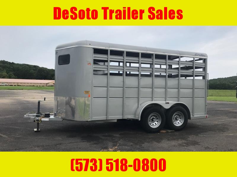 2019 Delta Manufacturing 16' Bumper Pull 500 Economy Horse Trailer 2019 Delta Manufacturing 16' Bumper Pull 500 Economy Horse Trailer