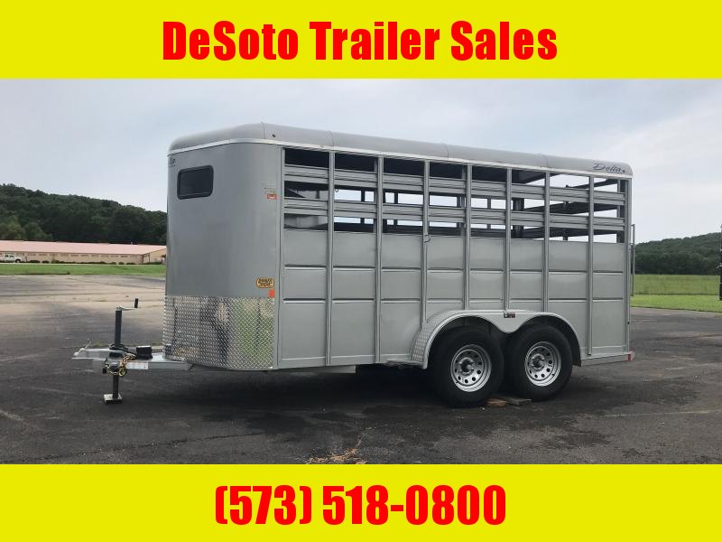 2019 Delta Manufacturing 16' Bumper Pull 500 Economy Horse Trailer 2019 Delta Manufacturing 16' Bumper Pull 500 Economy Horse Trailer