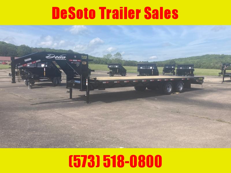 2021 Delta Manufacturing 210GN Tandem 10K 25 + 5 Dually Gooseneck Equipment Trailer 2021 Delta Manufacturing 210GN Tandem 10K 25 + 5 Dually Gooseneck Equipment Trailer