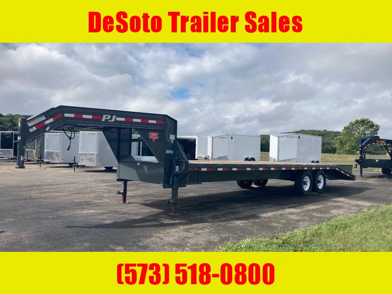 2017 PJ Trailers GN102x28 14K Flatbed Trailer 2017 PJ Trailers GN102x28 14K Flatbed Trailer
