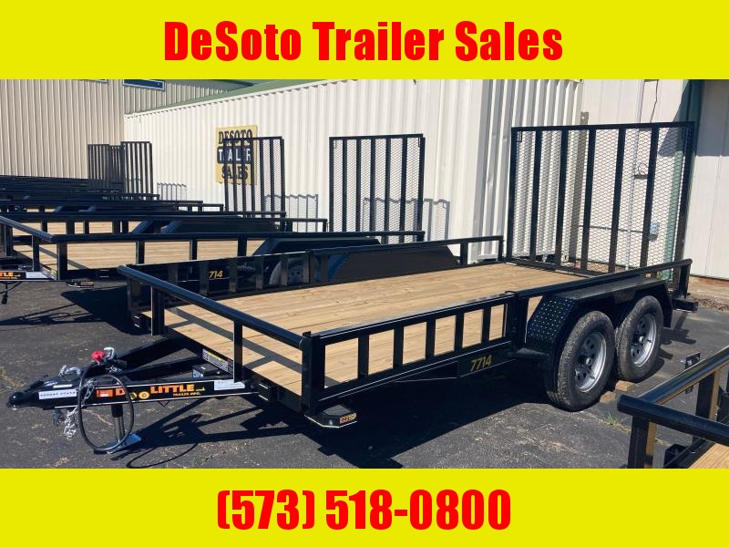 2021 Doolittle Trailer Mfg 77 X 14 7K w ATV side ramps Utility Trailer 2021 Doolittle Trailer Mfg 77 X 14 7K w ATV side ramps Utility Trailer