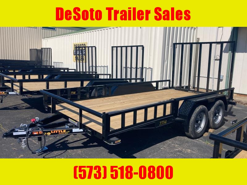 2021 Doolittle Trailer Mfg 77 X 14 7K w ATV side ramps Utility Trailer 2021 Doolittle Trailer Mfg 77 X 14 7K w ATV side ramps Utility Trailer