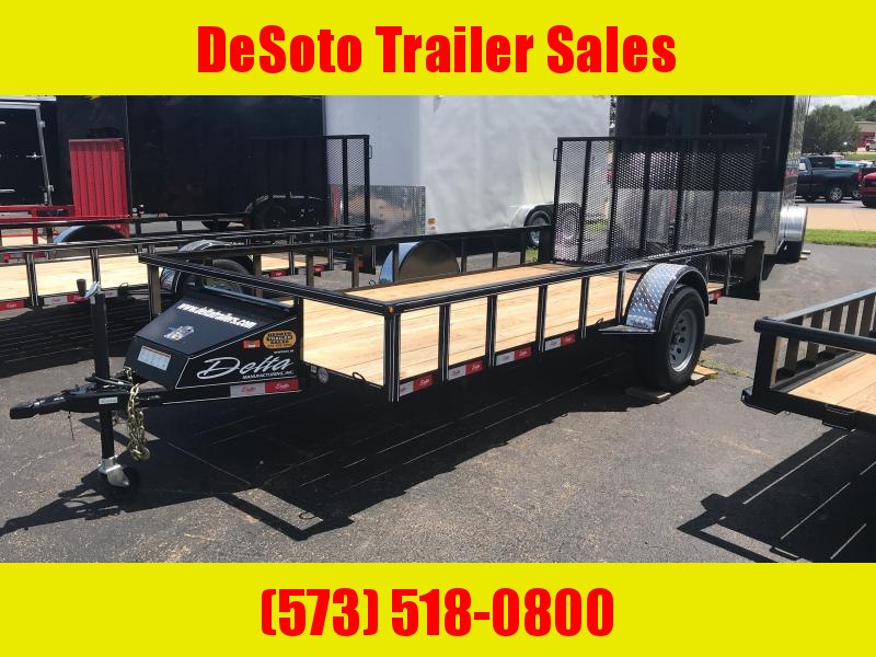 2020 Delta Manufacturing 135U614 Utility Trailer 2020 Delta Manufacturing 135U614 Utility Trailer