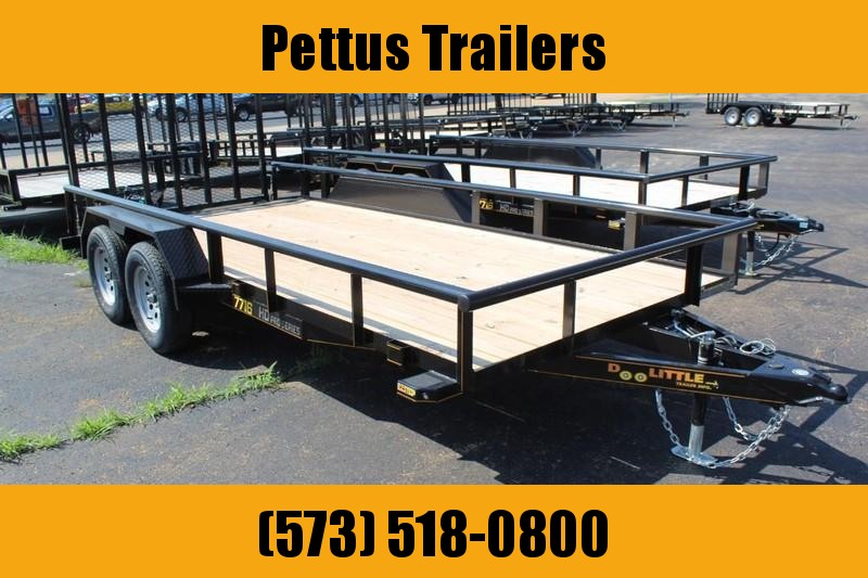 2022 Doolittle Trailer Mfg UT77X16 Utility Trailer 2022 Doolittle Trailer Mfg UT77X16 Utility Trailer