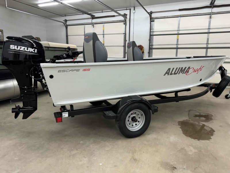 2024 Alumacraft Escape 165 Tiller Fishing Boat Deerwood, MN Marine