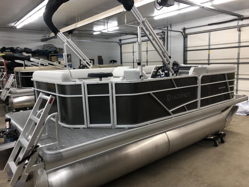 2023 Godfrey Pontoon Boats Sweetwater 1680 CX Pontoon Boat Deerwood
