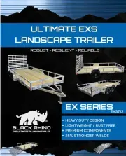 new Utility Trailers Black Rhino  for sale, in Walker, MN Thumbnail 1