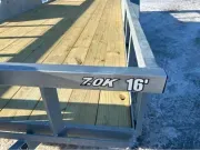 2026 Drive Trailers 7X16 TANDEM GALVANIZED 7K