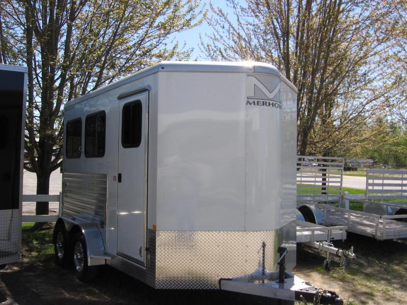 2019 Merhow Trailers Bronco 2HSLBP Horse Trailer 2019 Merhow Trailers Bronco 2HSLBP Horse Trailer