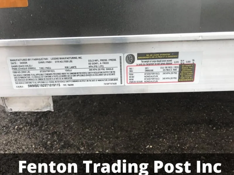 new Cargo (Enclosed) Trailers Legend Trailers  for sale, in Fenton, MI Thumbnail 7