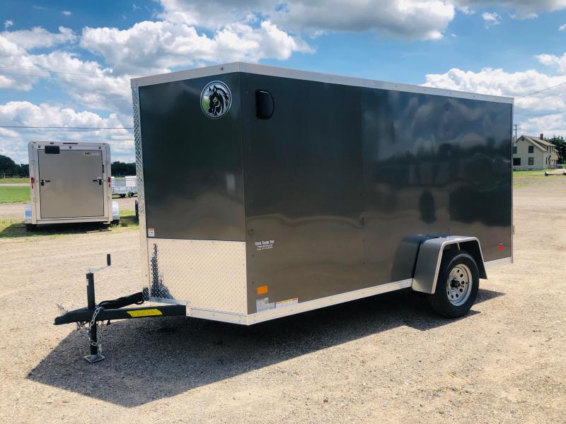 2021 Darkhorse Cargo 6x10 VNose Enclosed Cargo Trailer Fenton and