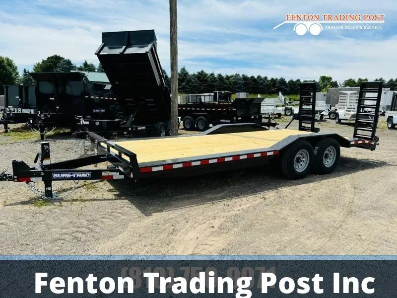 2026 Sure-Trac 8.5x20 14K Full-Width Equipment-ST10220FWET-B-140