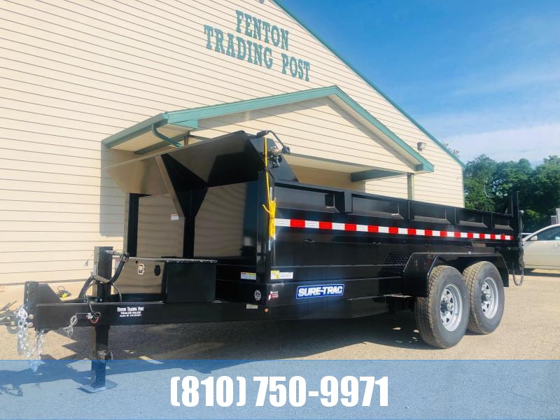 2021 Sure-Trac 7x14 14K HD Low Profile Dump (Scissor) Dump Trailer 2021 Sure-Trac 7x14 14K HD Low Profile Dump (Scissor) Dump Trailer