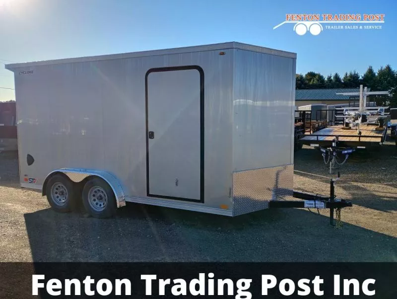 2026 Legend Trailers 7.5x16 Cyclone (7.5X14' Box + 2' V-Nose)-STV7.5X16TA35