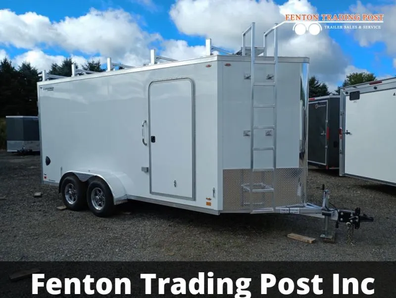 2026 Legend Trailers 7X19FTVTA52-7x16 10K Flat-Top V-Nose