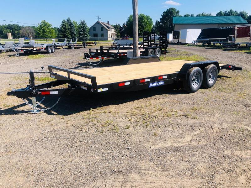 2023 SureTrac 7x20 10K Car Hauler / Racing Trailer Fenton and