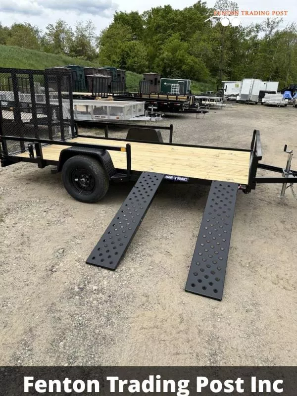 2025 Sure-Trac 7x14 5K Tube Top ATV-STUTA8214-BP-050