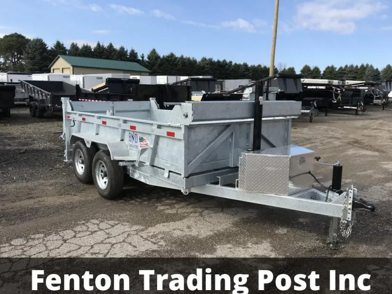 2026 BND GAL6X12 DUMP-6x12 10K Galvanized