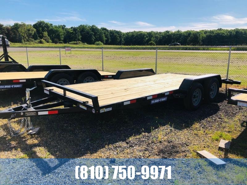 2022 Sure-Trac 7x18 C-Channel Car Hauler / Racing Trailer 2022 Sure-Trac 7x18 C-Channel Car Hauler / Racing Trailer