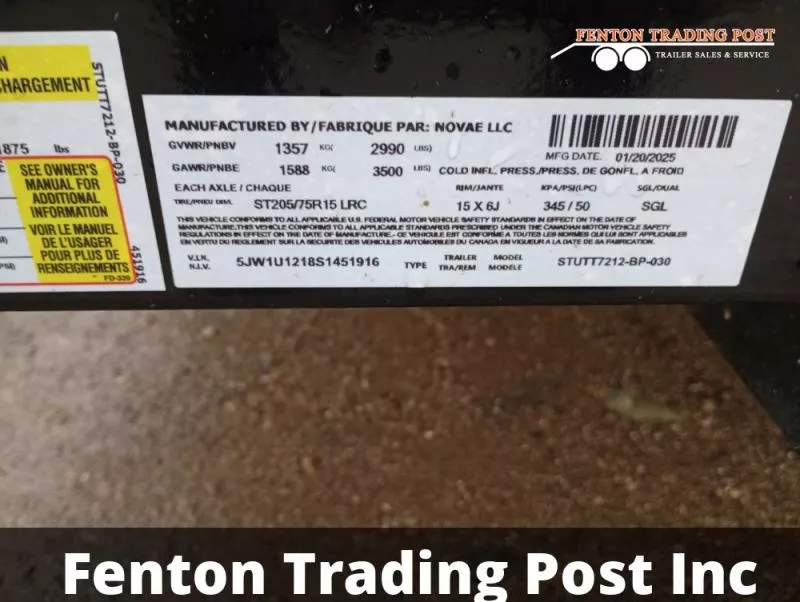 used Utility Trailers Sure-Trac  for sale, in Fenton, MI Thumbnail 3