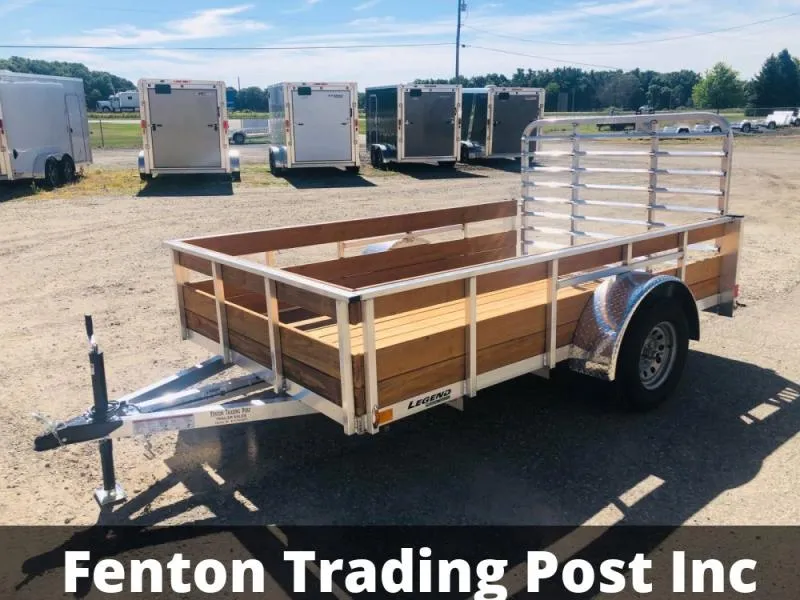 2026 Legend Trailers 6X12ALHSSA30-6x12 Aluminum High Side