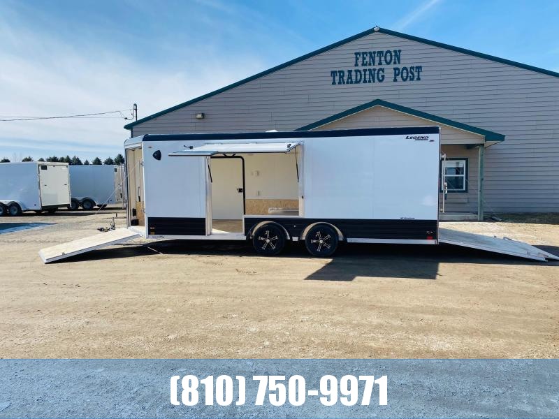 2023 Legend Trailers 8x24 Deluxe Snowmobile Trailer 2023 Legend Trailers 8x24 Deluxe Snowmobile Trailer