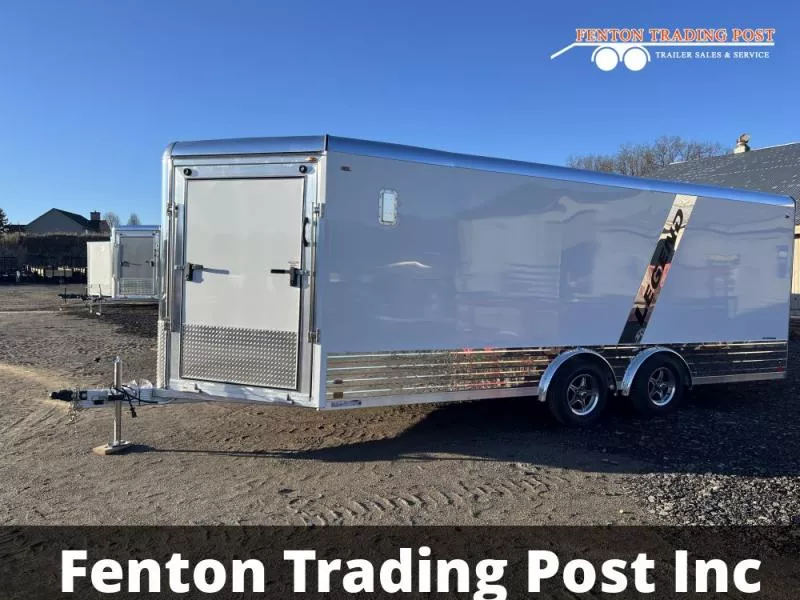 2025 Legend Trailers 8x24 Deluxe Snow (8x20' Box + 4' V-Nose)-8X24DSTA35