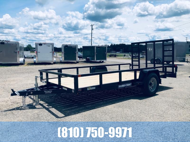 2023 Sure-Trac 7x14 5K Tube Top Utility Trailer with Brakes 2023 Sure-Trac 7x14 5K Tube Top Utility Trailer with Brakes