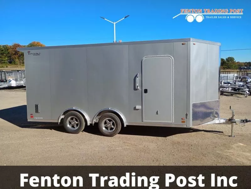 2026 Legend Trailers 8x19 Flat-Top V-Nose (8x16' Box + 3' V-Nose)-8X19FTVTA35