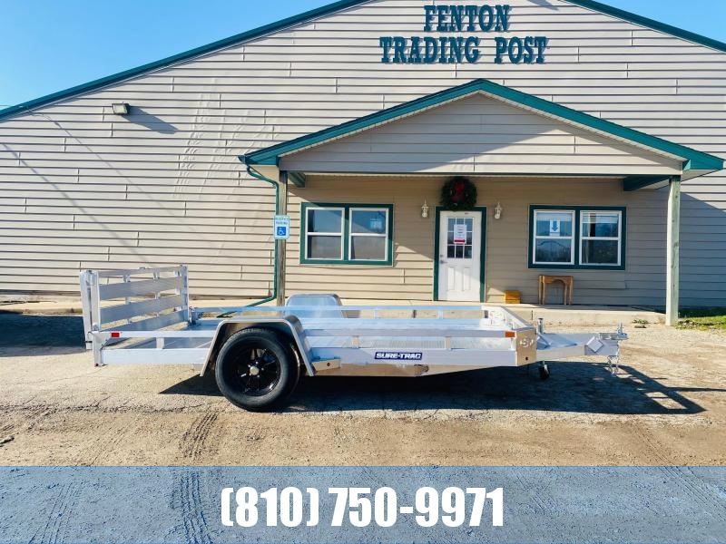 2022 Sure-Trac 7x12 Aluminum Low Side Utility Trailer 2022 Sure-Trac 7x12 Aluminum Low Side Utility Trailer