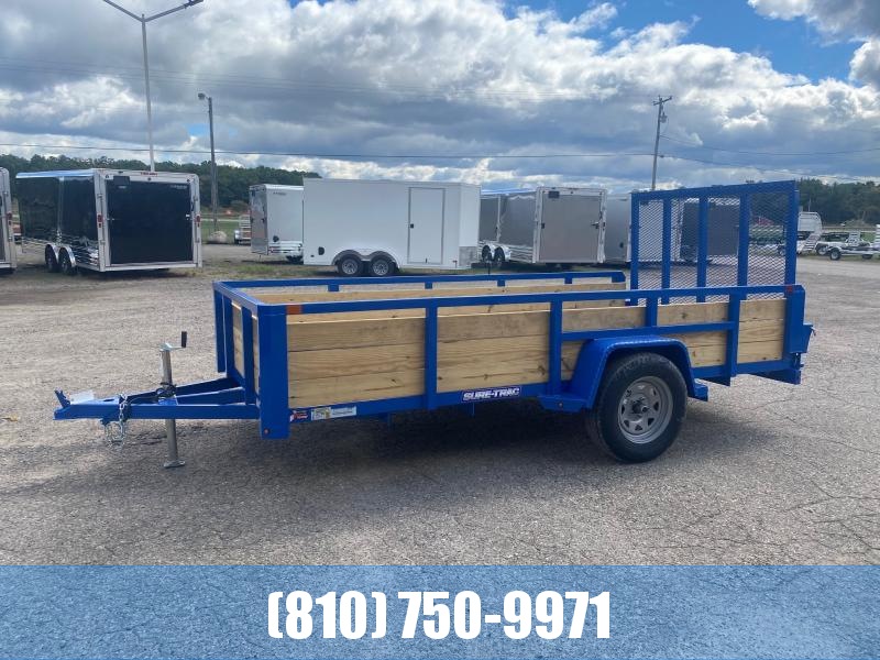 2023 Sure-Trac 6x12 3-Board High Side Utility Trailer 2023 Sure-Trac 6x12 3-Board High Side Utility Trailer