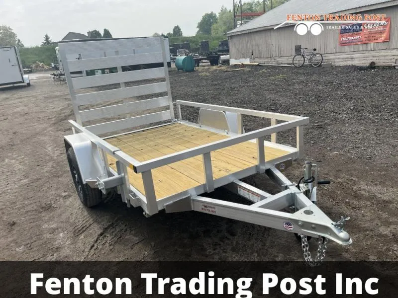 2025 Sure-Trac 5x8 Aluminum Tube Top-ST6208TA-A-030