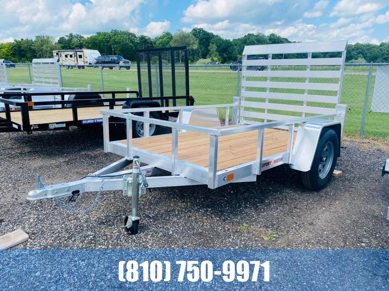 2024 Sport Haven 5x8 Aluminum Utility Trailer