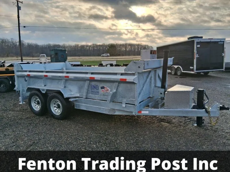 2026 BND GAL7X14 DUMP 15K-7x14 Galvanized