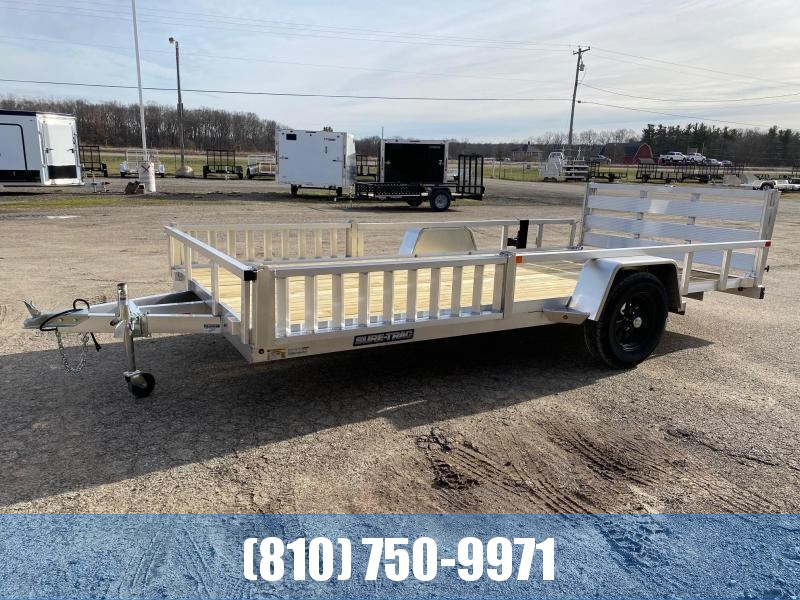 2021 Sure-Trac 7X14 Aluminum ATV / Utility Trailer 2021 Sure-Trac 7X14 Aluminum ATV / Utility Trailer