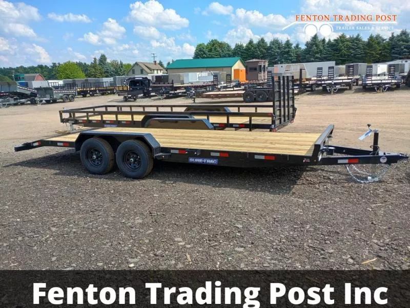 2025 Sure-Trac 7x20 10K C-Channel Car Hauler-ST8220CHW-B-100