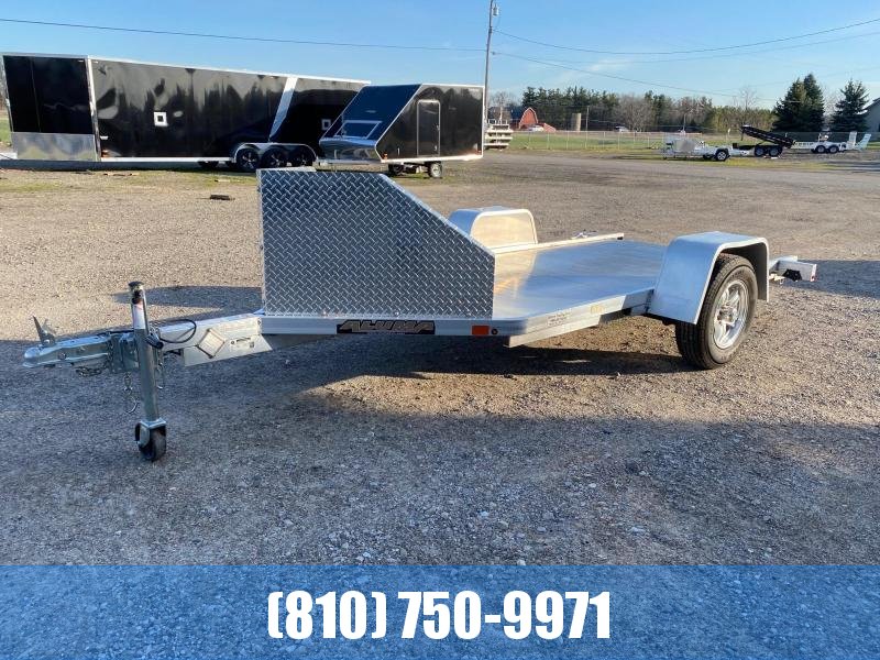 Used 2017 Aluma MC10 Motorcycle Trailer Used 2017 Aluma MC10 Motorcycle Trailer