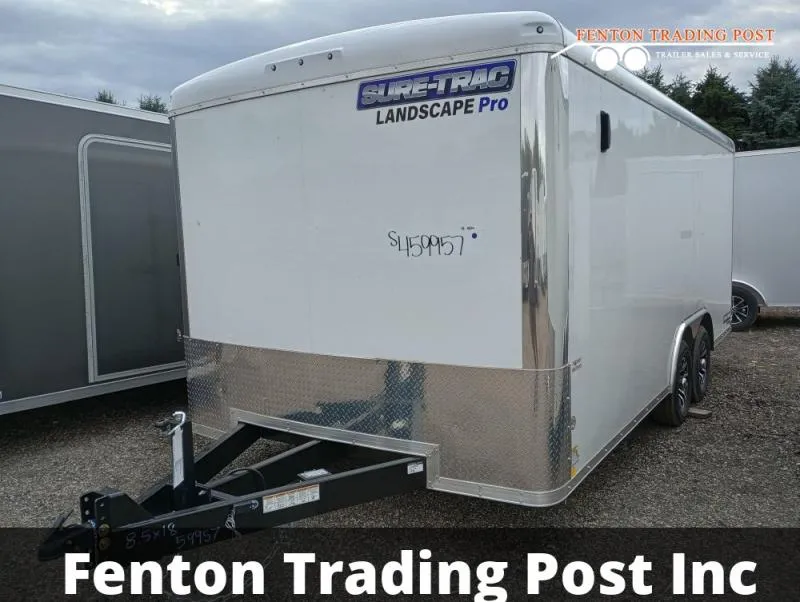 2026 Sure-Trac 8.5x18 10K Landscape Pro Round Top-STRLP10218TA-100