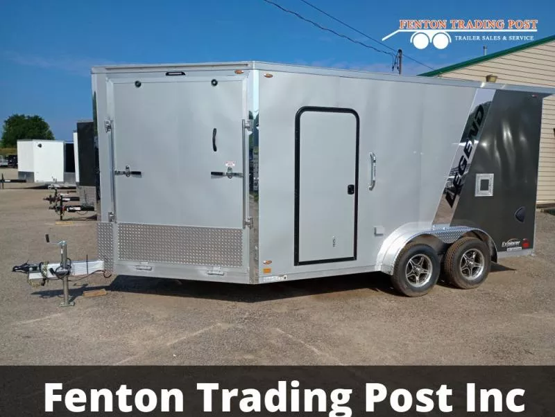 2025 Legend Trailers 7.5x19 Explorer Snow (7.5x14' Box + 5' V-Nose)-7.5X19ETA35