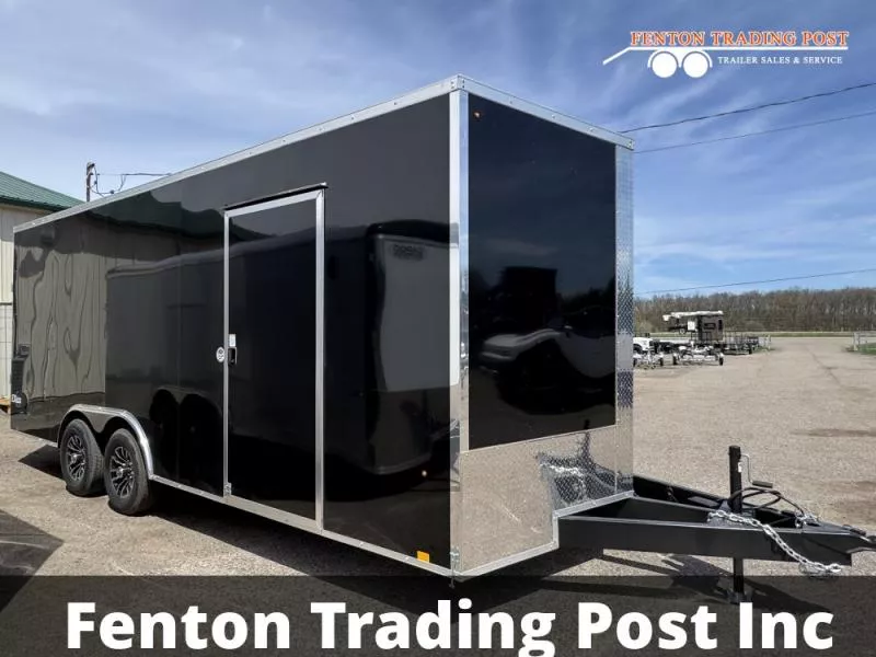 2025 Cargo Express 8.5x20 EX DLX Flat Top V-Nose 10K