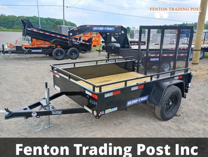 2025 Sure-Trac STUSH6208-BP-030-5x8 Steel High Side