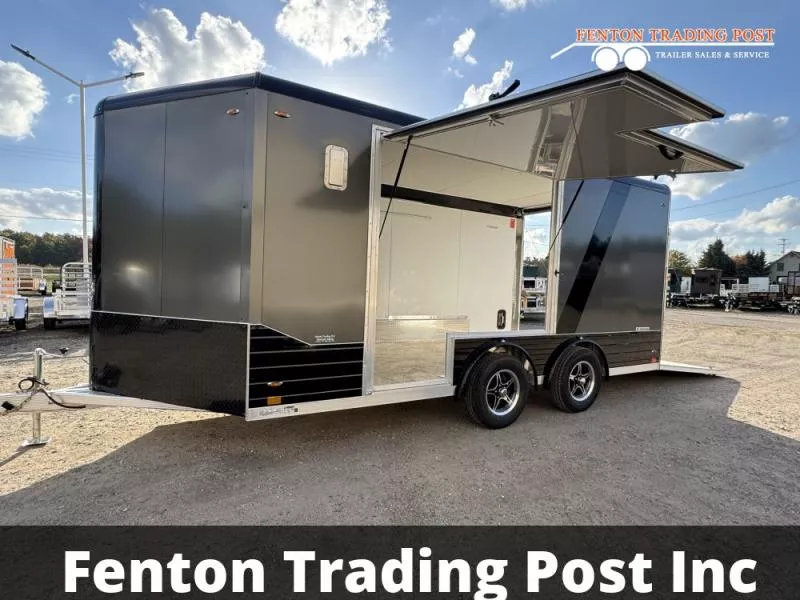 2026 Legend Trailers 8x19 Deluxe V-Nose (8x16' Box + 3' V-Nose)-8X19DVNTA35