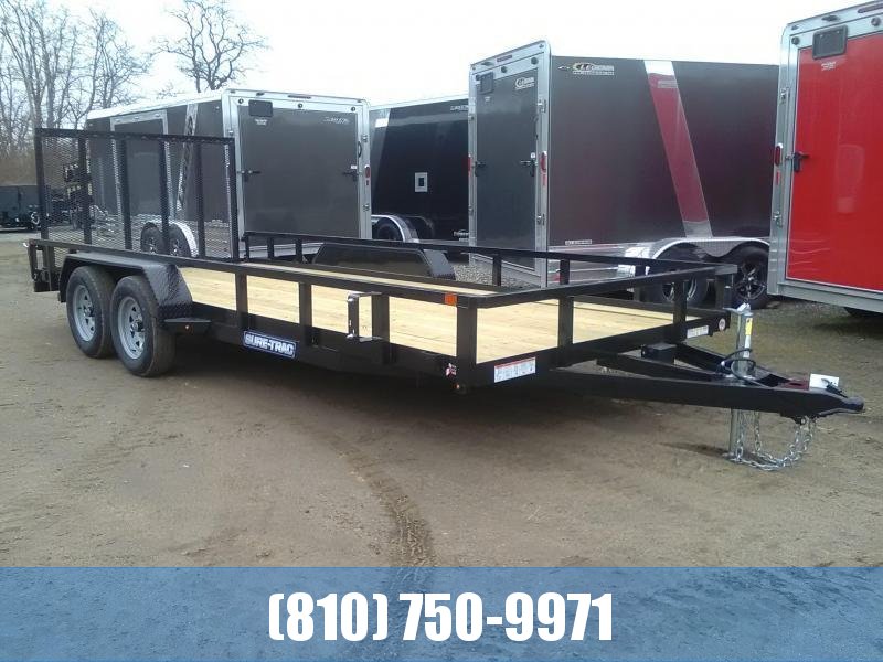 2021 Sure-Trac 7x18 Tube Top Utility Trailer 2021 Sure-Trac 7x18 Tube Top Utility Trailer